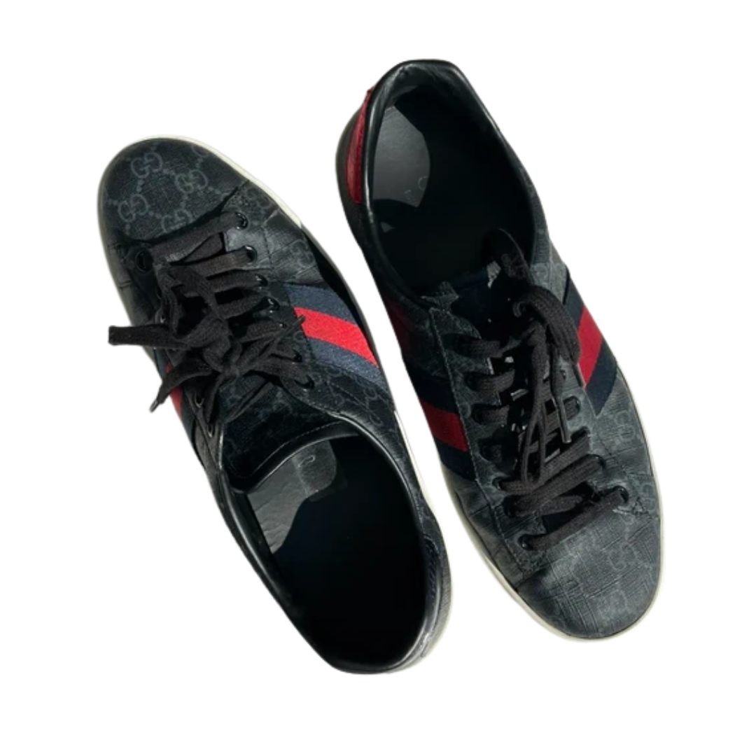Gucci Ace Sneakers (Black)