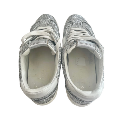 Valentino Garavani Flycrew Sneakers (Silver) (Womens)