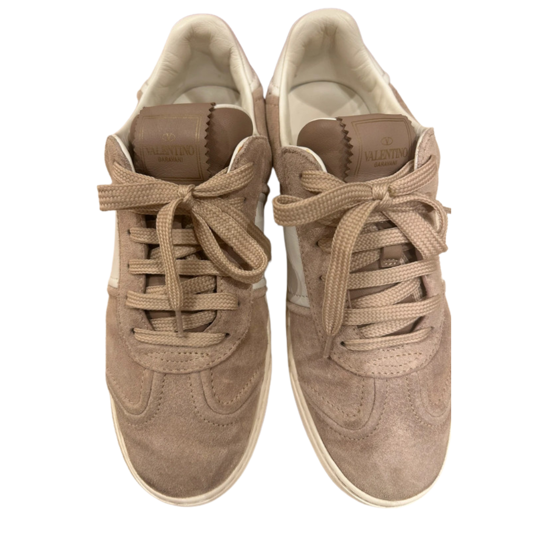 Valentino Garavani Flycrew Sneakers (Beige) (Womens)