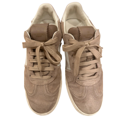 Valentino Garavani Flycrew Sneakers (Beige) (Womens)