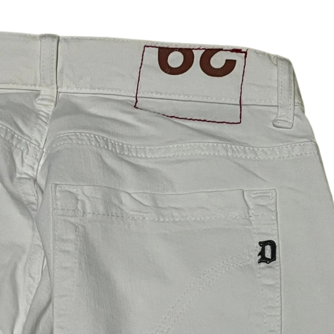 Dondup George Skinny Fit Jeans (White)