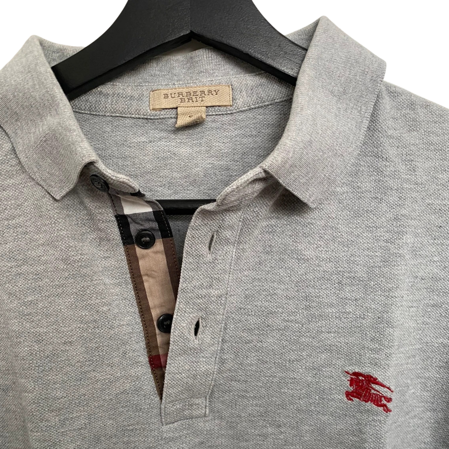 Burberry Polo Shirt (Grey)