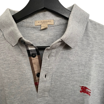 Burberry Polo Shirt (Grey)