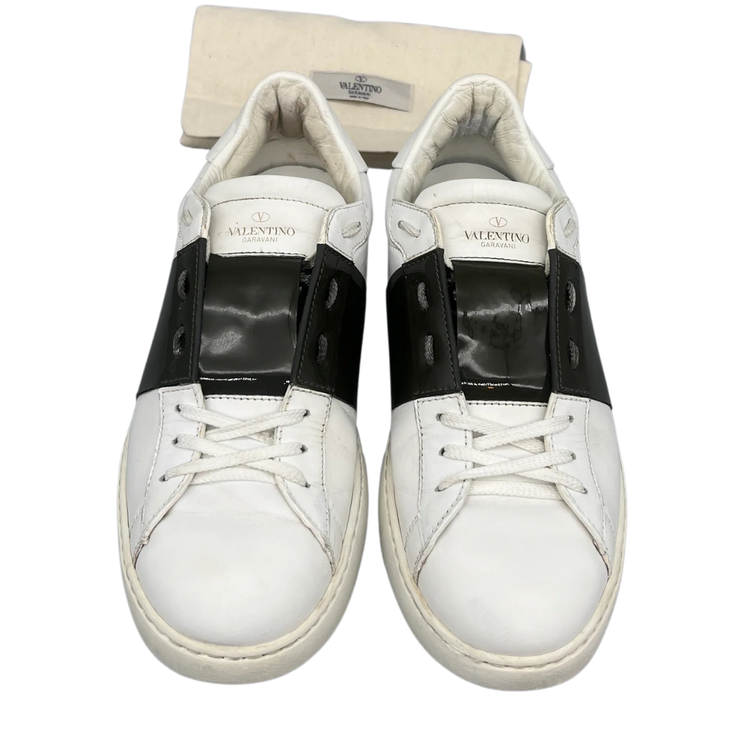 Valentino Garavani Open Sneakers (Patent Green)
