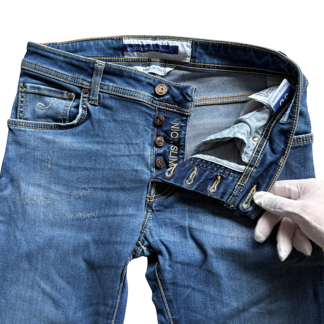 Jacob Cohën Nick Slim fit Jeans (Navy)