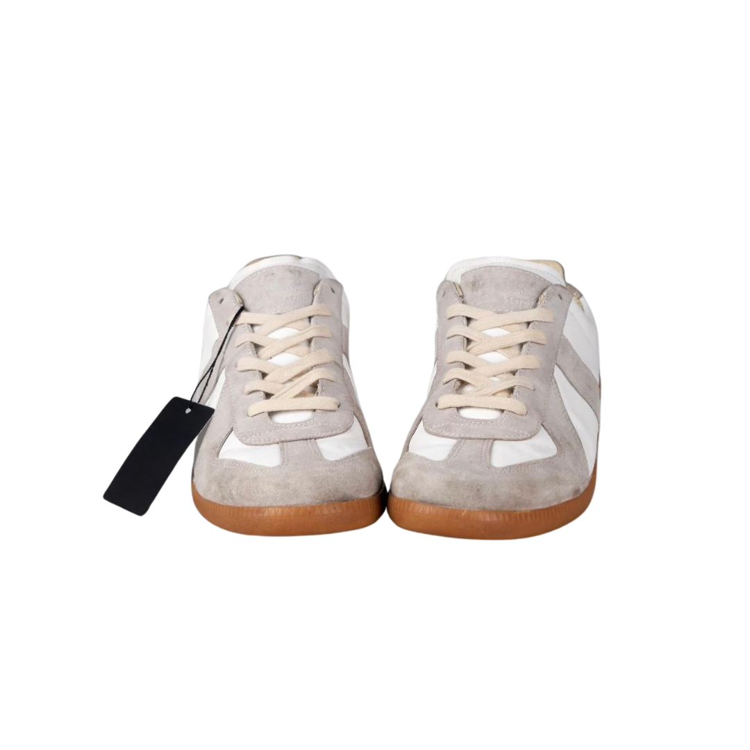 Maison Margiela Replica Gat Sneakers (White Grey)