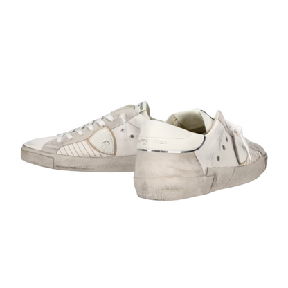 Philippe Model PRSX Sneakers (White Ecru) (New)