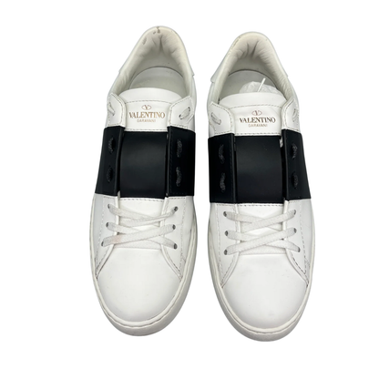 Valentino Garavani Open Sneakers (White Black)