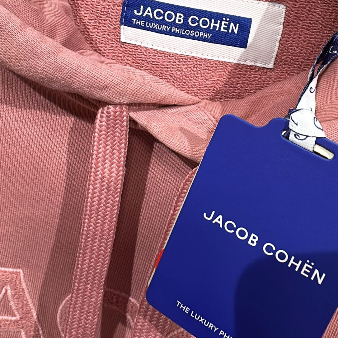 Jacob Cohën Hoodie Sweatshirt (Pink) (New)