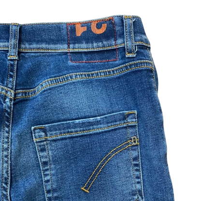 Dondup Mius Slim Fit Jeans (Navy)