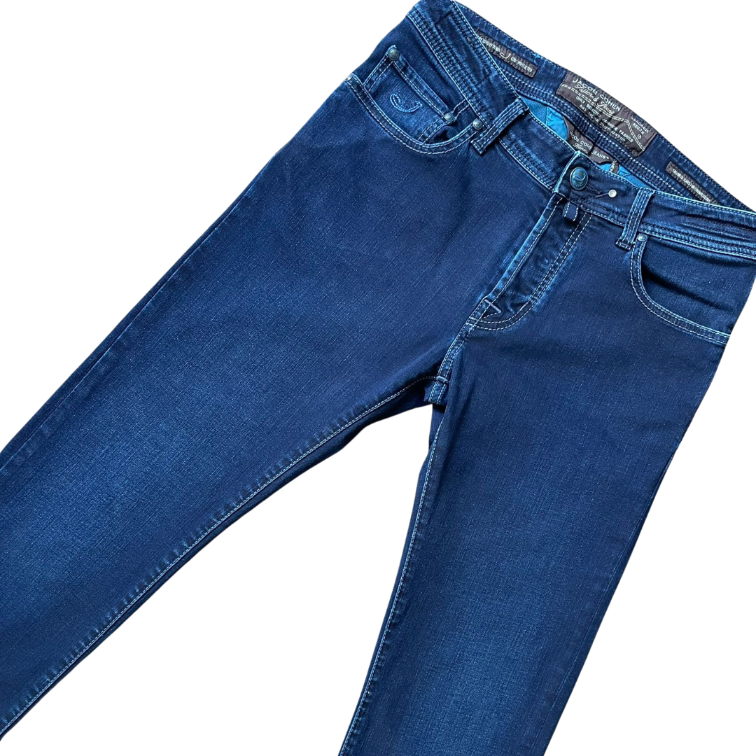 Jacob Cohën 688 Special Edition Slim Fit Jeans (Navy)