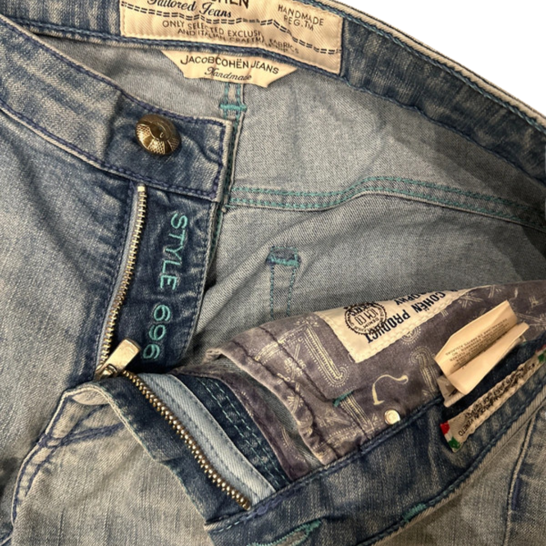 Jacob Cohën 696 Slim fit Jeans (Blue)