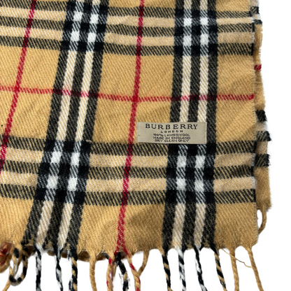 Burberry Scarf (Beige) (Vintage)