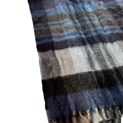 Burberry Scarf (Blue) (Vintage)