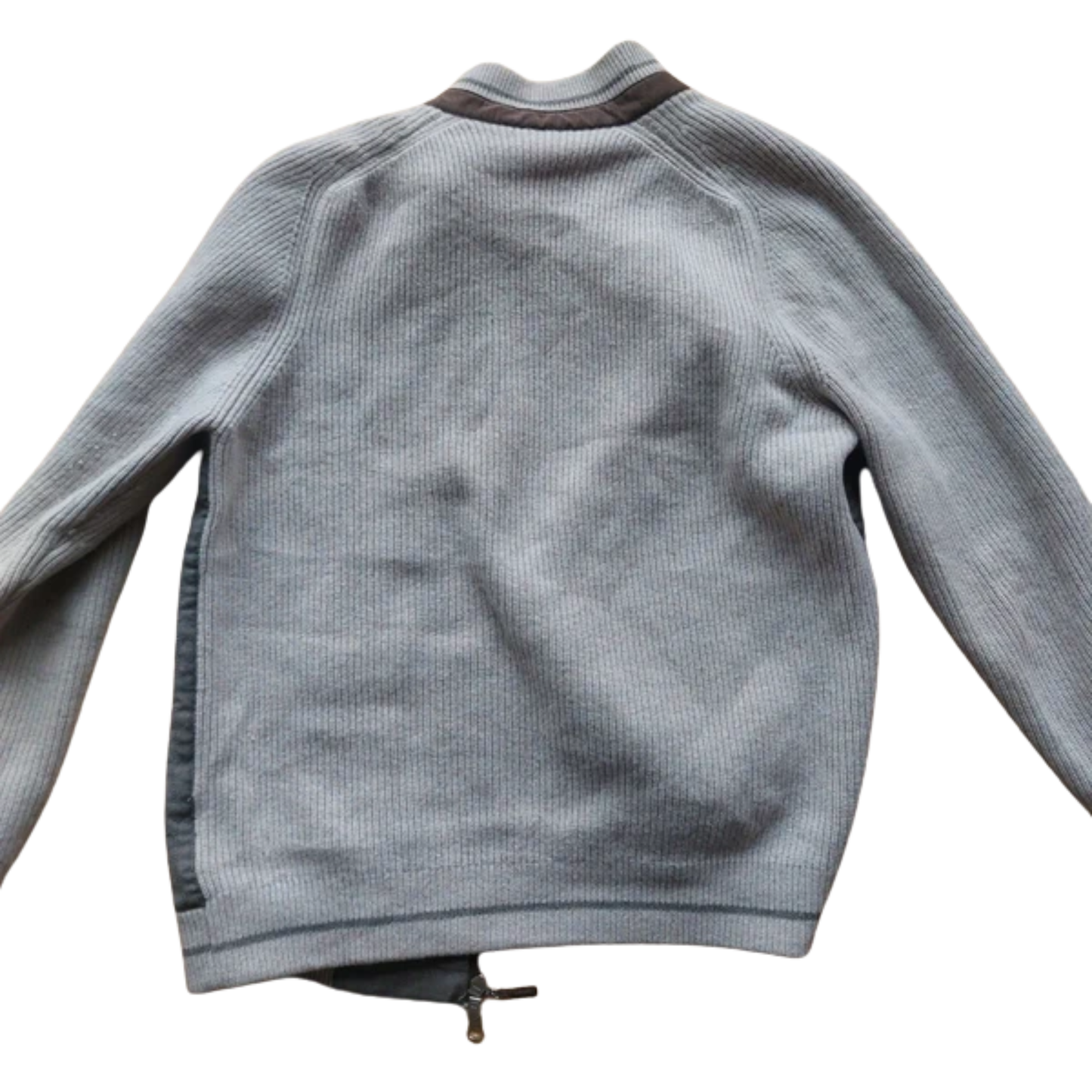 Gran Sasso Cashmere Wool Cardigan Jacket (Grey)