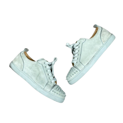 Christian Louboutin Louis Junior Spike Sneakers (Mint)