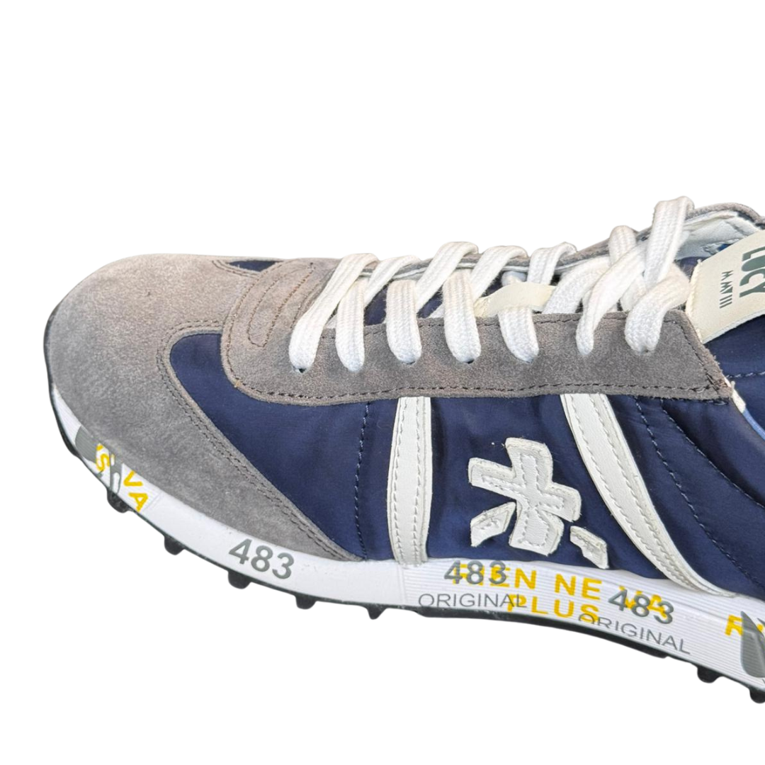 Premiata NOUS 6655 Sneakers (Navy) (New)