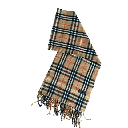 Burberry Scarf (Beige) (Vintage)