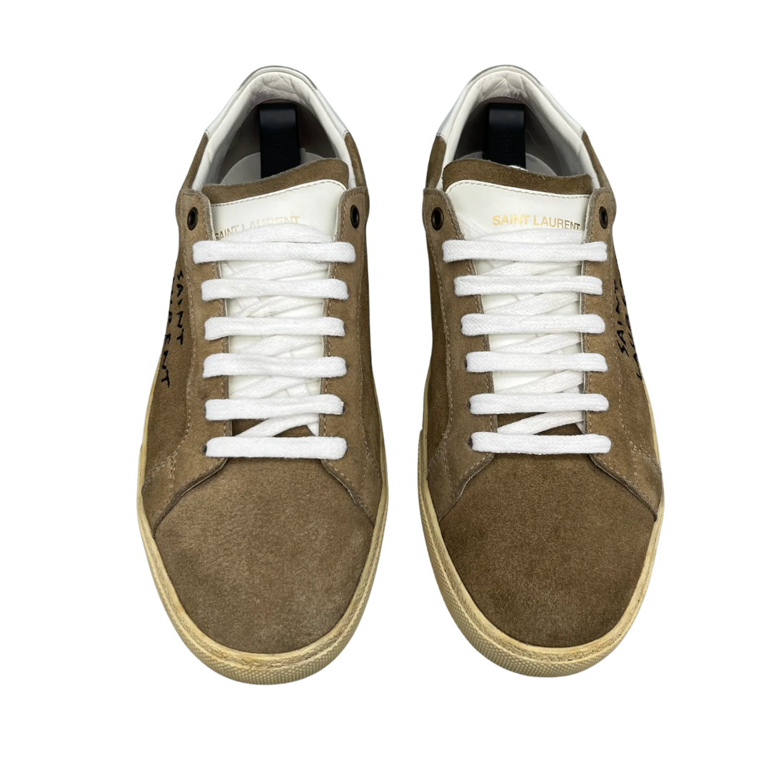 Saint Laurent SL 06 Sneakers (Brown)
