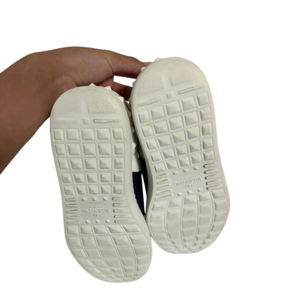 Valentino Open Sneakers (White Navy)