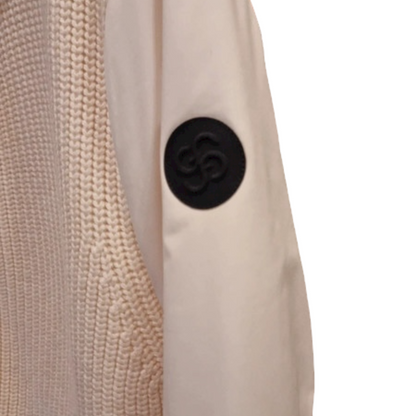 Gran Sasso Wool Nylon Cardigan Jacket (Beige) (New)