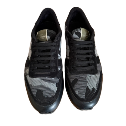 Valentino Garavani Rockrunner Sneakers (Black)