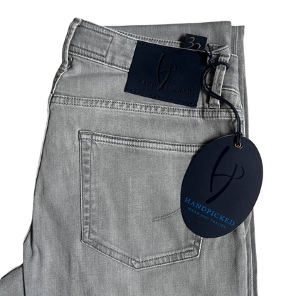 Handpicked Orvieto Slim Fit Jeans (Grey) (New)