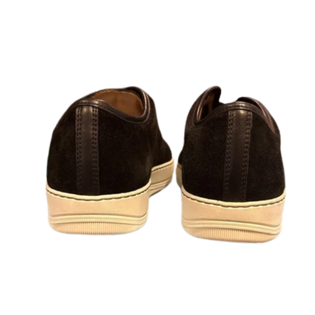 Lanvin Cap Toe Sneakers (Black) (New)