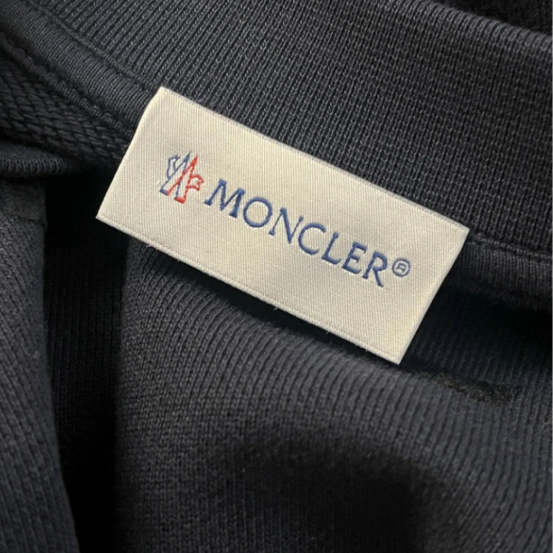 Moncler Logo patch Sweatshirt (Navy) (New)