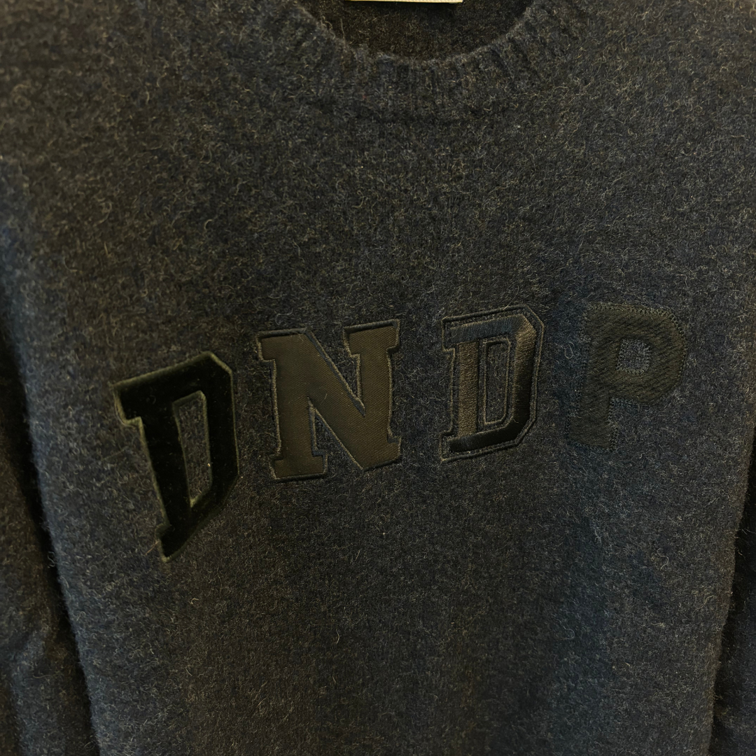 Dondup Merino Wool Sweater (Navy)