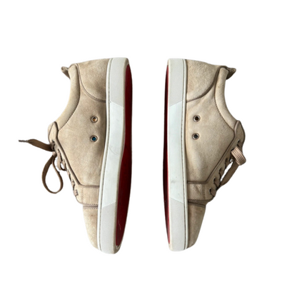 Christian Louboutin Louis Junior Sneakers (Beige)