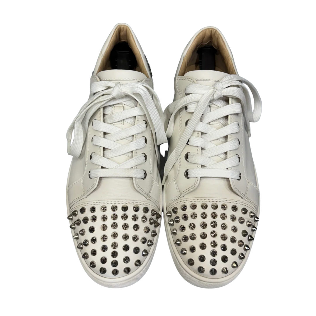 Christian Louboutin Viera Spike Low Sneakers (White)