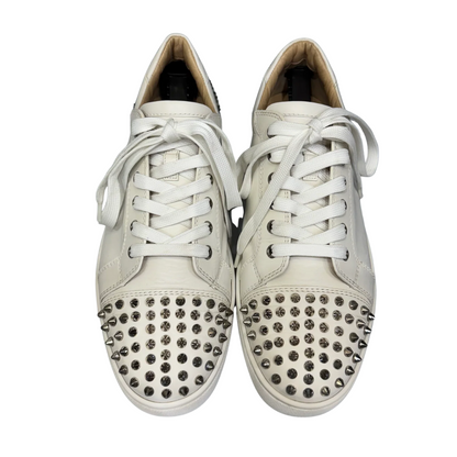 Christian Louboutin Viera Spike Low Sneakers (White)