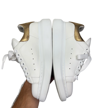 Alexander Mcqueen Sneakers (White Gold) (Womens)