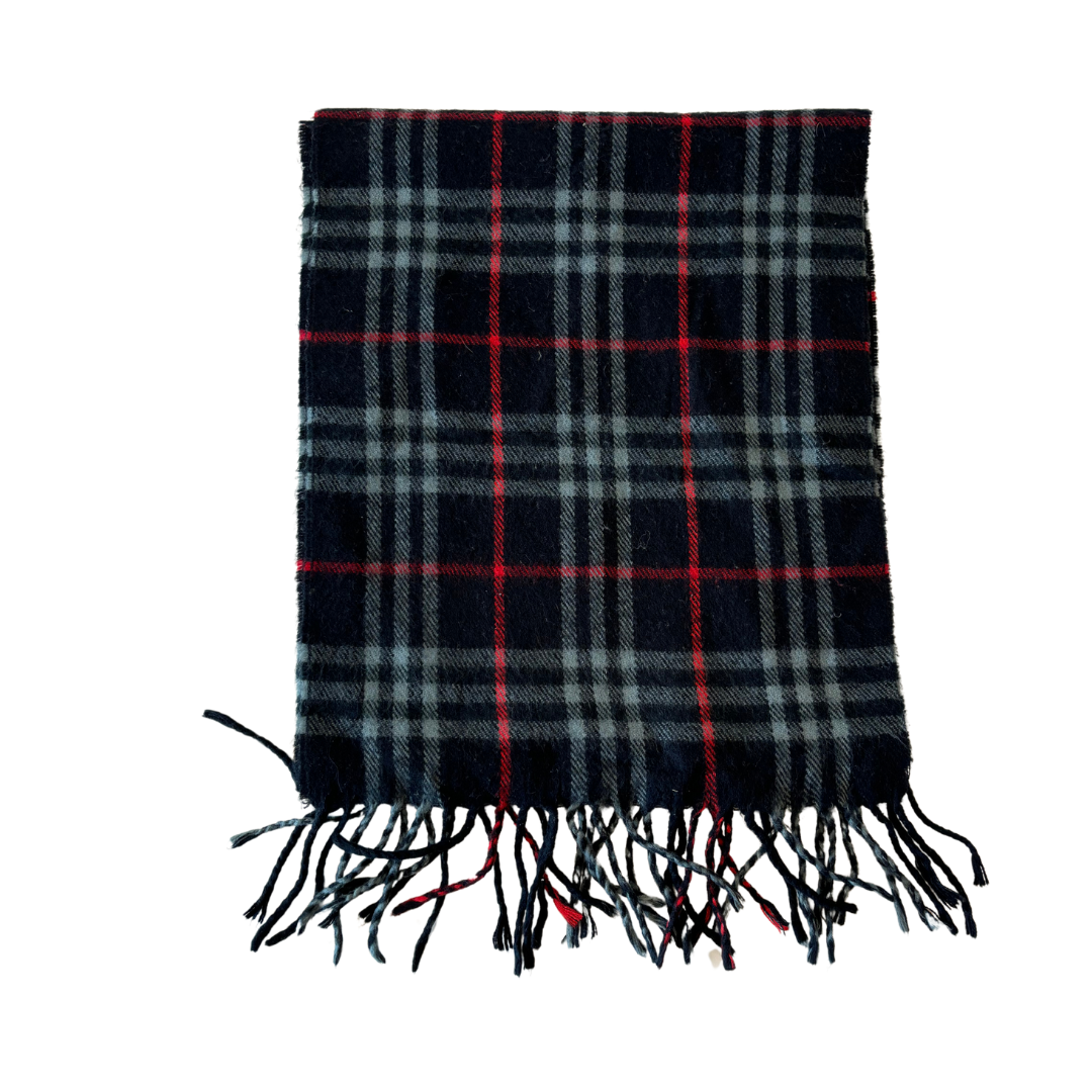 Burberry Vintage Scarf (Navy)