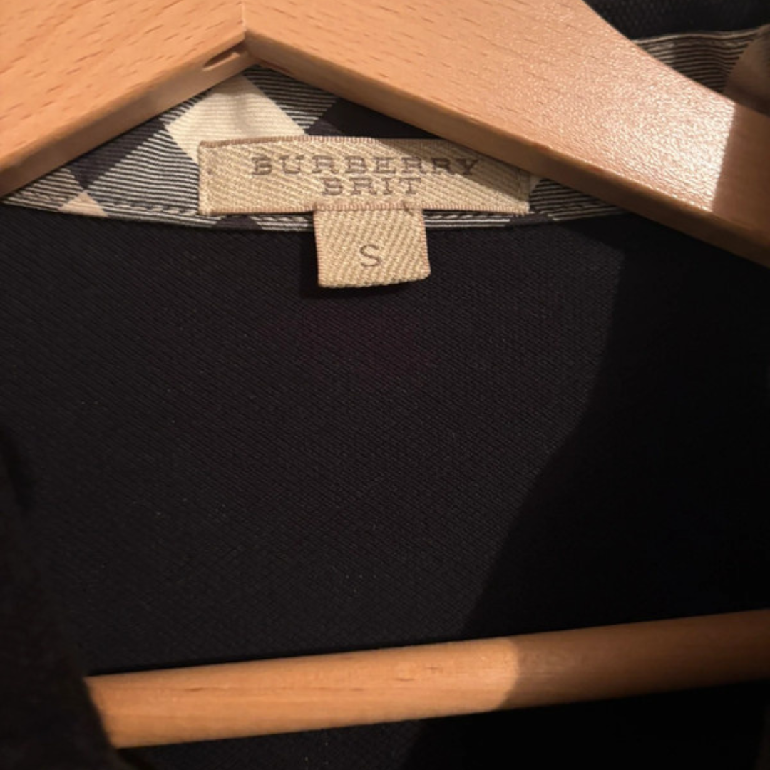 Burberry Polo Shirt (Black)
