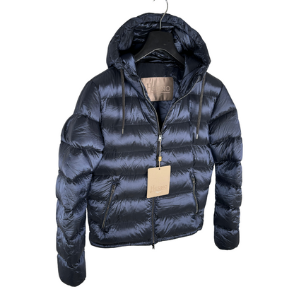 Herno Glossy Down Jacket (Navy) (New)