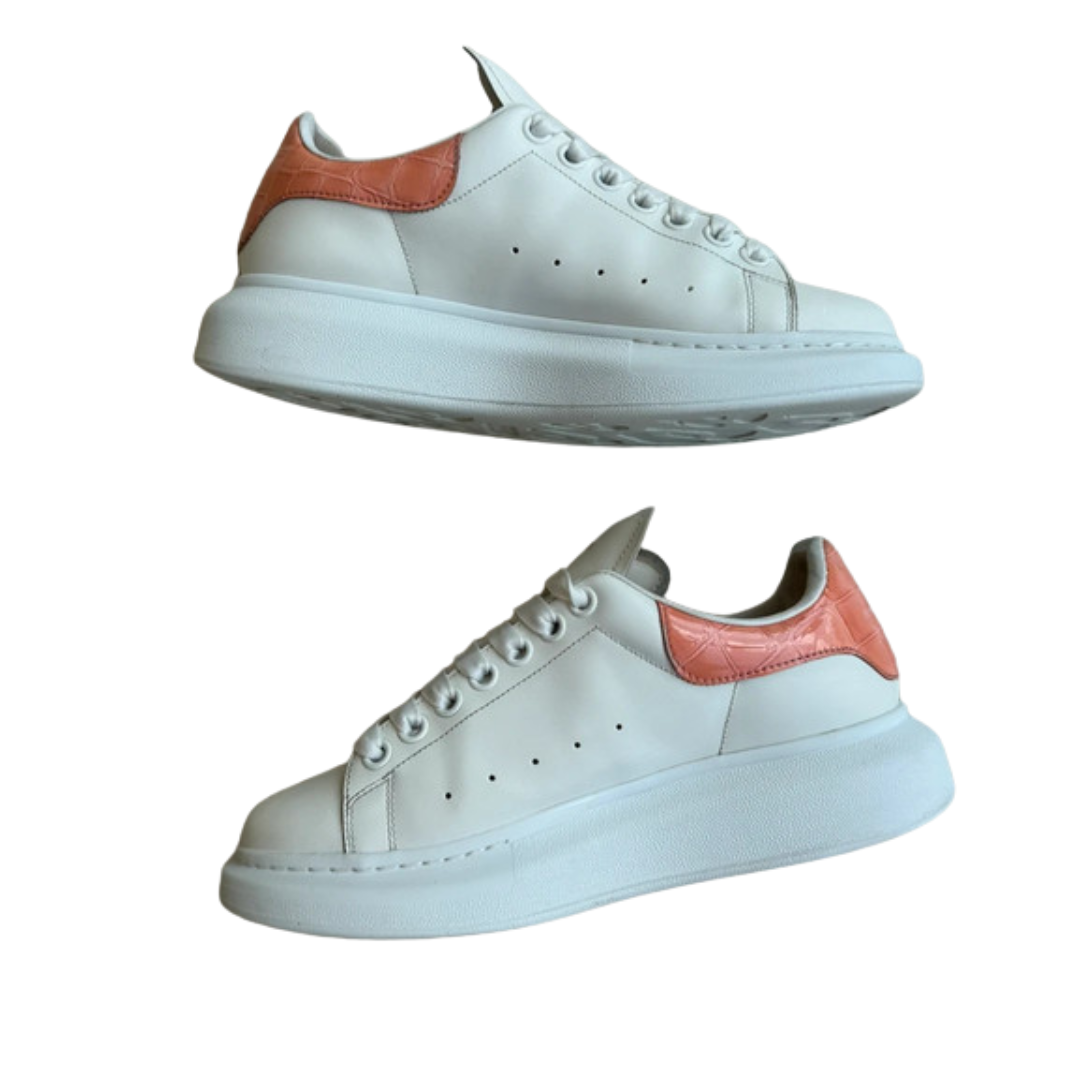 Alexander Mcqueen Sneakers (Crocodile Pink) (Womens)