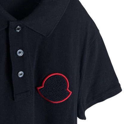 Moncler Maglia Polo Shirt (Navy)