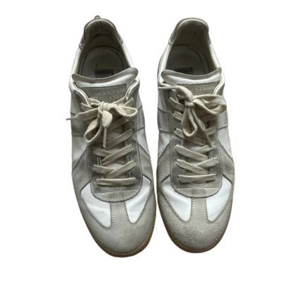 Maison Margiela Gat Sneakers (White &amp; Grey)