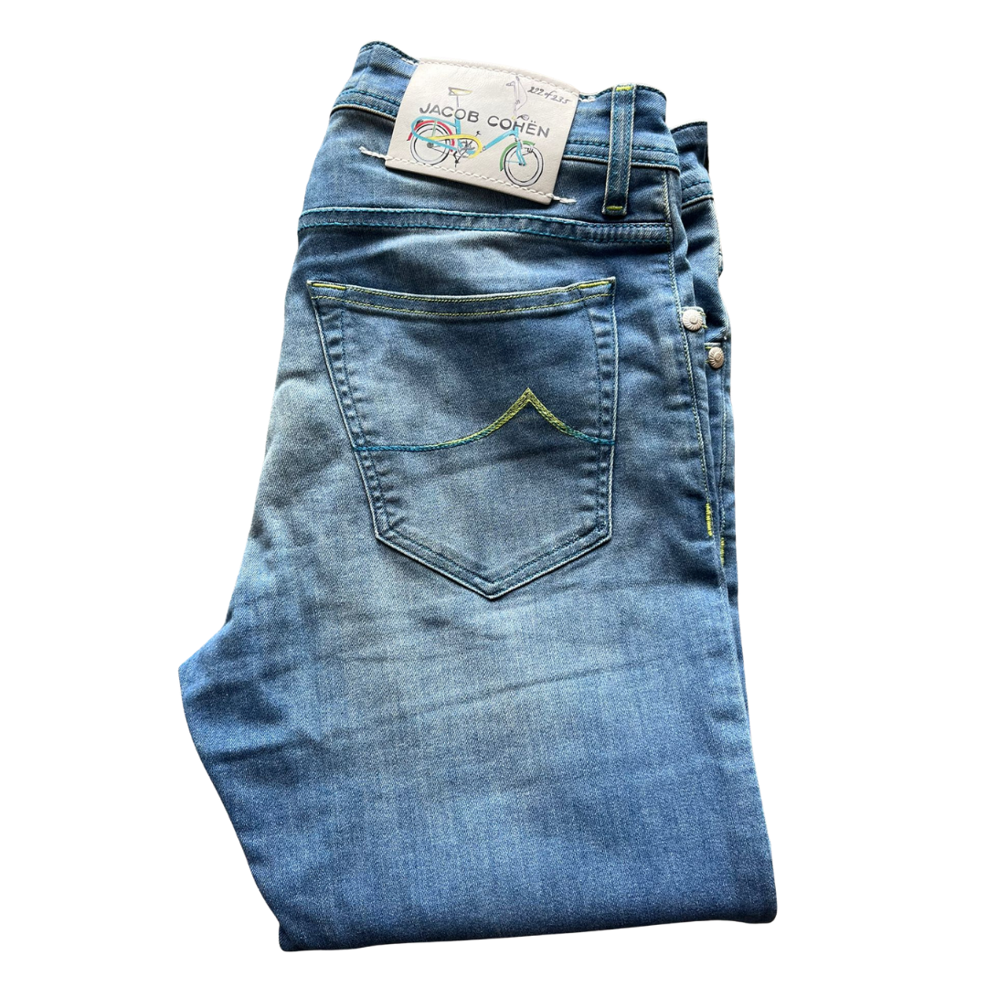 Jacob Cohën 688 Limited Edition Slim fit Jeans (Navy Blue)