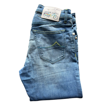 Jacob Cohën 688 Limited Edition Slim fit Jeans (Navy Blue)