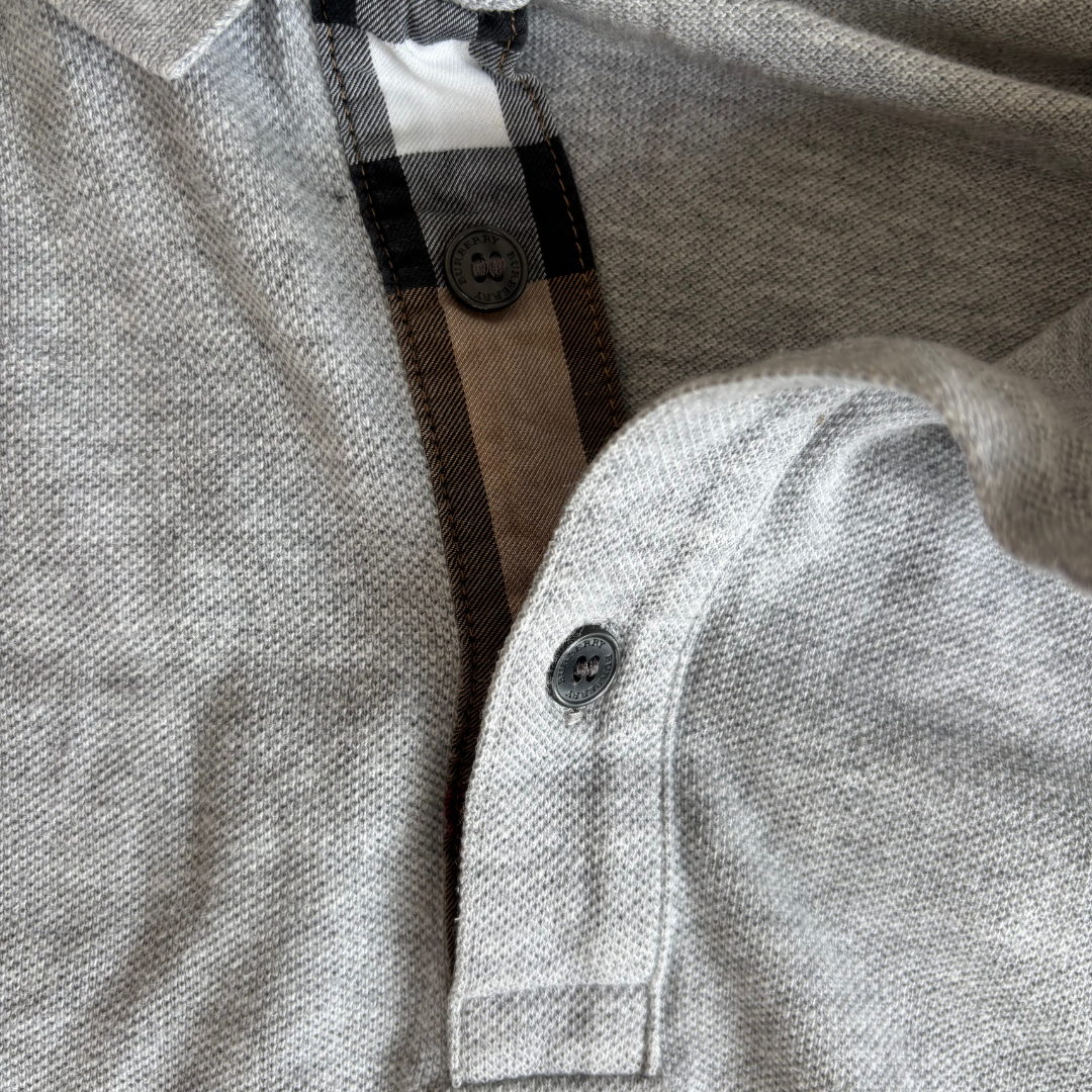 Burberry Polo Shirt (Grey)