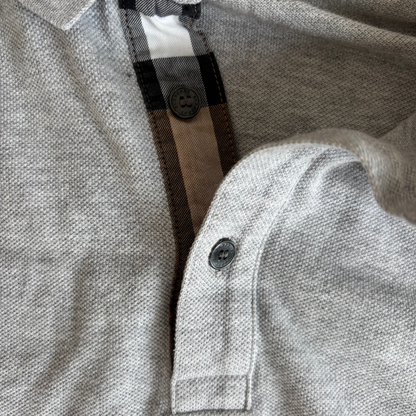 Burberry Polo Shirt (Grey)