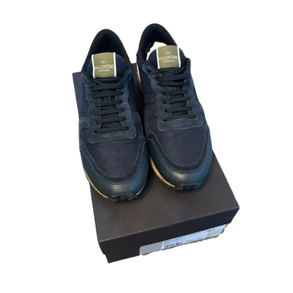Valentino Garavani Rockrunner Sneakers (Navy)
