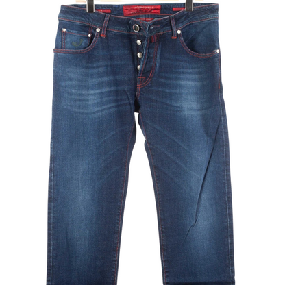 Jacob Cohën 622 Slim Fit Jeans (Navy) (New)