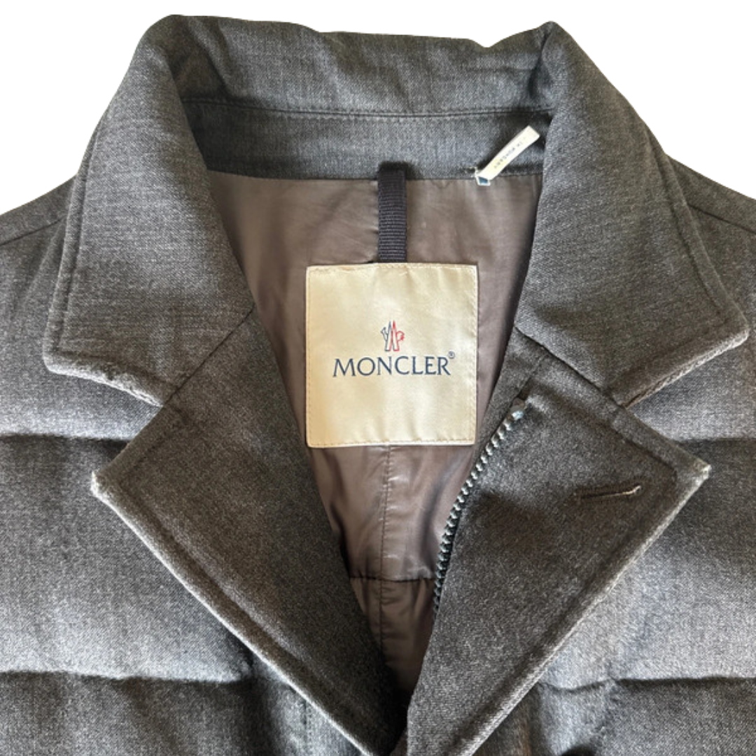 Moncler Rodin Quilted Jacket (Dark Grey)