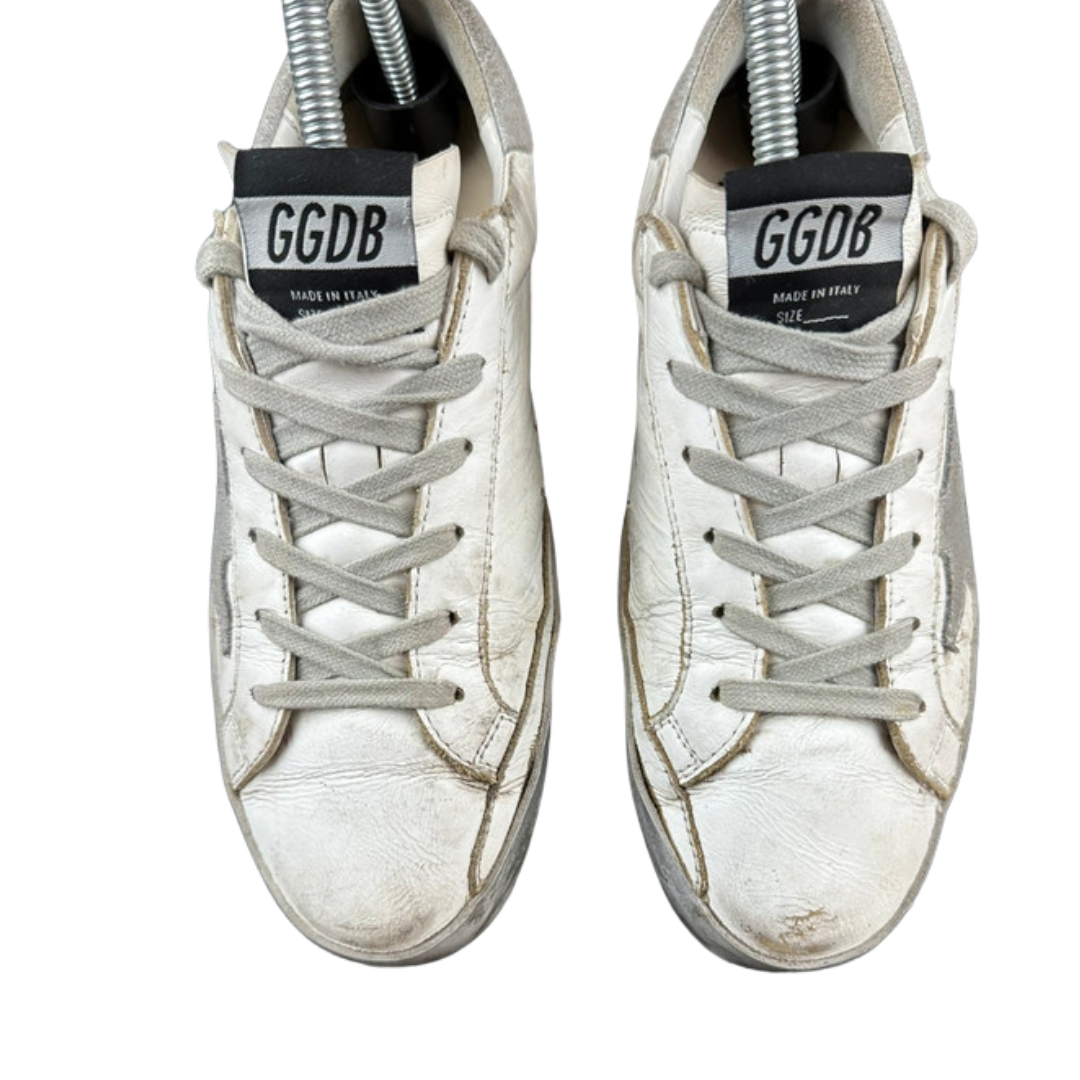 Golden Goose Superstar Sneakers (White) (Women's)
