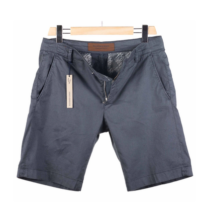 Handpicked Linen Shorts (Navy) (New)