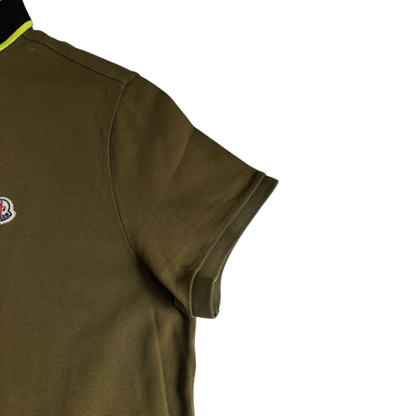 Moncler Maglia Polo Shirt (Green)